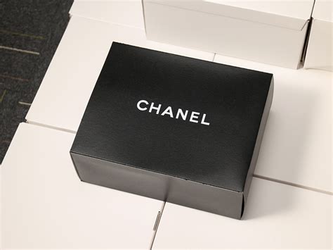 chanel box black|More.